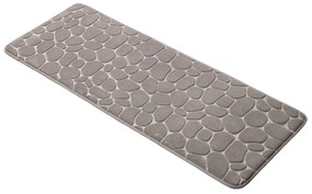Predložka do kúpeľne Stones, 45x120 cm, béžová