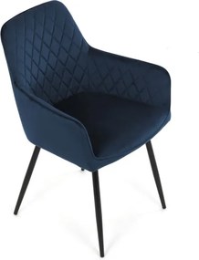 Jedálenská stolička modrá DCH-215 BLUE4