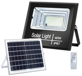 Aigostar - LED Stmievateľný solárny reflektor LED/40W/3,2V IP67 + DO