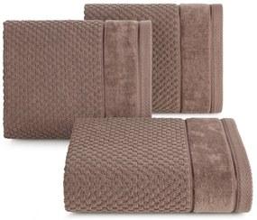 BAVLNENÝ UTERÁK FRIDA 50X90 CM SVETLOHNEDÁ