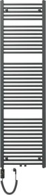 Mexen Ares, elektrické vykurovacie teleso 1800x500 mm + vykurovacia tyč 900 W, antracitová, W102-1800-500-2900-66