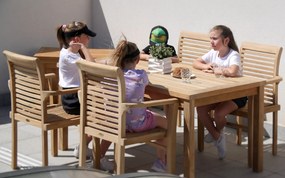 InternetovaZahrada Záhradná drevená zostava Garden III. 1+4