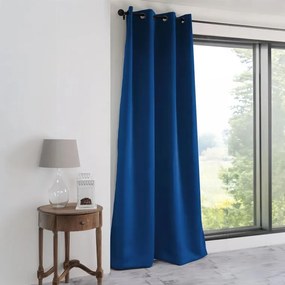 Zatemňovací záves blackout NOTTE modrá 135 x 250 cm sada 2 ks