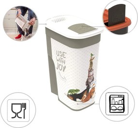 Box na granule 4.1 l Flo – Rotho