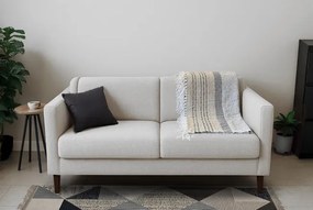 Deka INES sivá / krémová