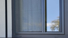 Sieťky proti hmyzu na DVERE - PLISSÉ KLIK LUX - bežné odtiene