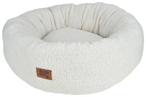 Krémový pelech pre psa ø 55 cm – Love Story