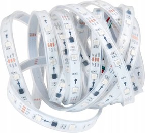 BERGE Digitálny pásik LED - RGB - IP20 - 5m - dúhový efekt