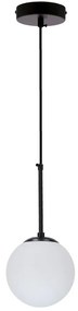 Luster na lanku POMPEI 1xE27/40W/230V čierna