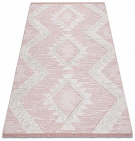 Kusový koberec Romba ružový 194x290cm