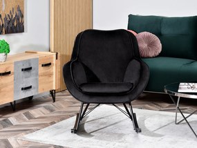 Relaxačné kreslo Coccolisimo (čierna). Akcia -19%. Vlastná spoľahlivá doprava až k Vám domov. 1135642