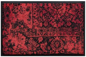 Vintage premium rohožka– Ošúchaná červená (Vyberte veľkosť: 60*40 cm)