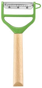 Drevená škrabka Opinel T-Duo, zelená, 002432