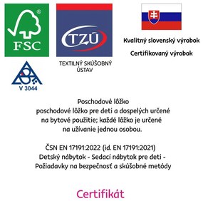 Manželská posteľ 140 cm Braceaba (smrek masív) (s roštom). Vlastná spoľahlivá doprava až k Vám domov. 1116247