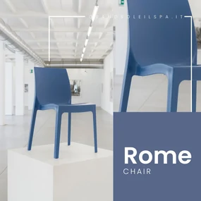 Stima Plastová stolička ROME Vyberte odtieň ->: Giallo - Žltá