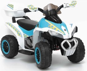 LEAN CARS Nabíjateľná štvorkolka GTS1188-A Police White