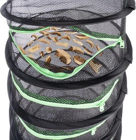 ORION Sieť na sušenie ovocia, byliniek a húb závesná pr. 41 cm 8 poschodí