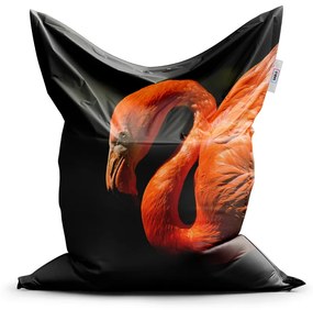 Sablio Sedací vak Plameniak - 150x100 cm