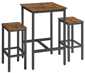 Jedálenský stôl s 2 stoličkami LBT017B01