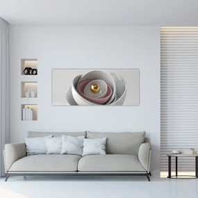 Obraz - Zlatá perla (120x50 cm)