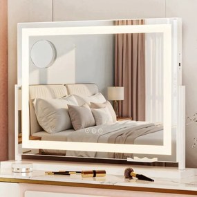 LED zrkadlo 58 × 46 cm