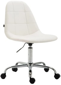 Design-Shop Kancelárska stolička Reims - Biela