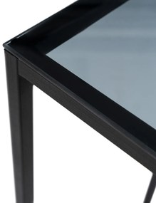 Odkladací stolík Alaska C Smoked Glass