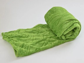 Plyšový CHAMELEON s detskou dekou vo vnútri, zelený