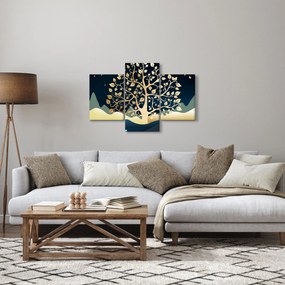 Obraz zlatého stromu (90x60 cm)