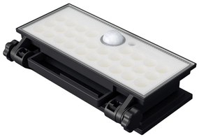 TOP LIGHT Svetlo nástenné Heleon PIR PRO, Čierna