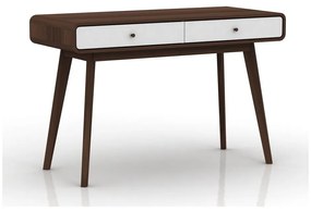 Hnedý pracovný stôl Støraa Caitlin