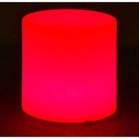 LED svietiaci stolík/taburet, 40 x 40 x 40 cm