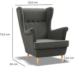 Kreslo VELO Mini medové