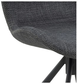 Tmavosivé jedálenské stoličky v súprave 2 ks Batilda – Actona