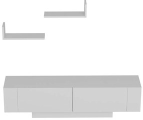 TV stolík Ekol White