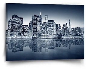 Sablio Obraz Nočný New York - 60x40 cm