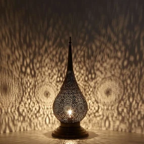 Luxusná mosadzná lampa Charda