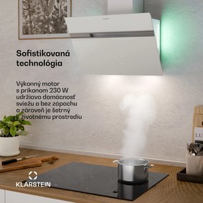 Klarstein Alina digestor, 60 cm, 600 m³/h, Tichý, EEK A