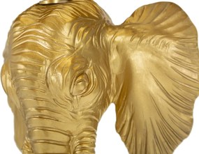 Stolná lampa Elephant 59 cm čierno-zlatá