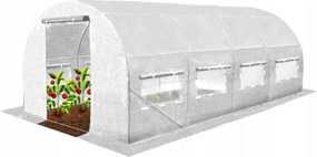 Záhradný fóliovník biely 6x3x2 m GARDEN LINE - TUN5214