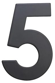 Nerezové číslo v plochom „2D“ prevedení RICHTER RN.75L (čierne), RICHTER Čierna matná