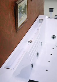 Terra Hydromasážna vírivá vaňa Fenix 606BH 180x120 s ohrevom vody, ľavá