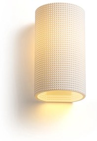 RENDL R13999 CALLUM nástenná lampa, dekoratívne biela Eco PLA