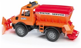 Bruder Mercedes Benz UNIMOG Sypač s radlicou