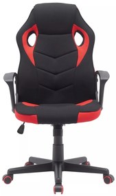 Herní židle Dakar černá/červená