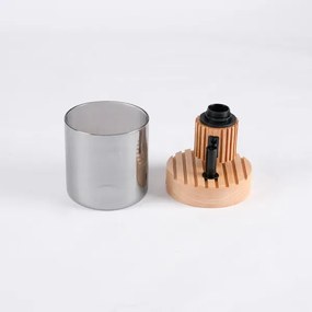 Brilagi - Nástenné bodové svietidlo HYGGE 1xE14/15W/230V kaučukovník/dymové