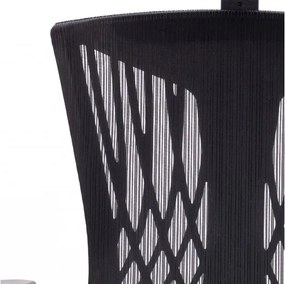 MI Ergonomické kreslo AVERY čierne