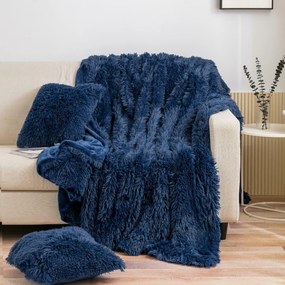 Deka YETI tmavomodrá Rozmer: 150x200 cm