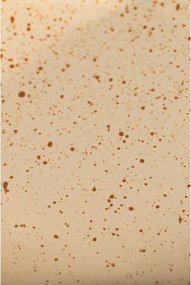 Okrasná miska CAVERO, sklolaminát, priemer 32 cm, béžová