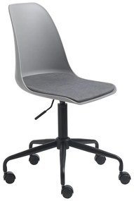 Sivá kancelárska stolička Unique Furniture